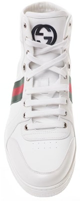 Gucci Signature High Leather 'White' 221825-ADFX0-9060 Shop Gucci Signature High Leather 'White' 221825-ADFX0-9060