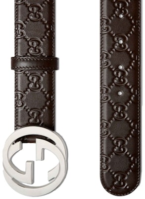 Gucci Signature Leather Belt Brown Order Gucci Signature Leather Belt Brown