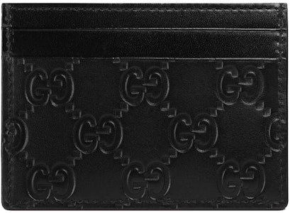 Gucci Tempat Kartu Kulit GG Hitam (5 Slot Kartu) Buy Gucci Tempat Kartu Kulit GG Hitam (5 Slot Kartu)