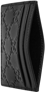 Gucci Tempat Kartu Kulit GG Hitam (5 Slot Kartu) Lookbook Gucci Tempat Kartu Kulit GG Hitam (5 Slot Kartu)