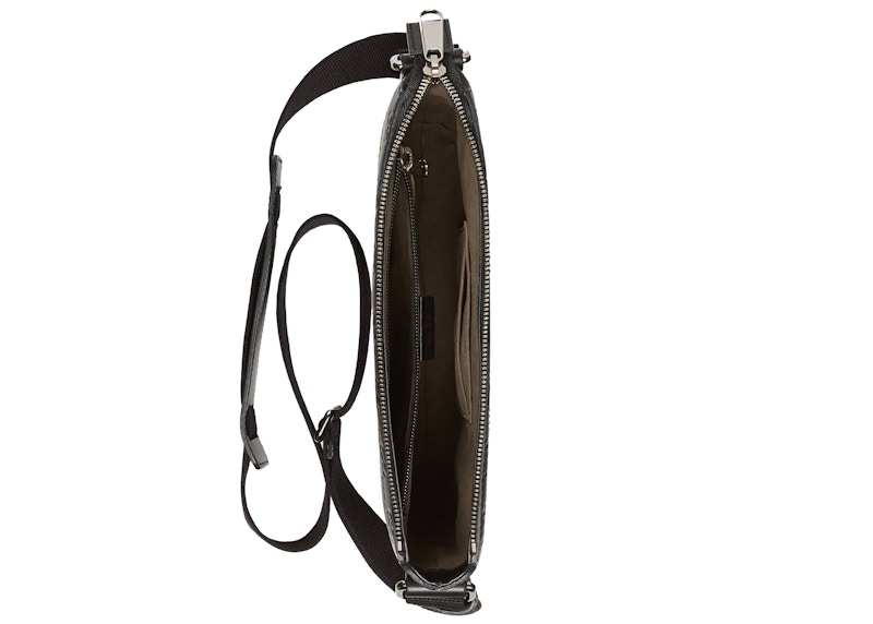 Lookbook グッチ シグネチャー メッセンジャー ブラック
