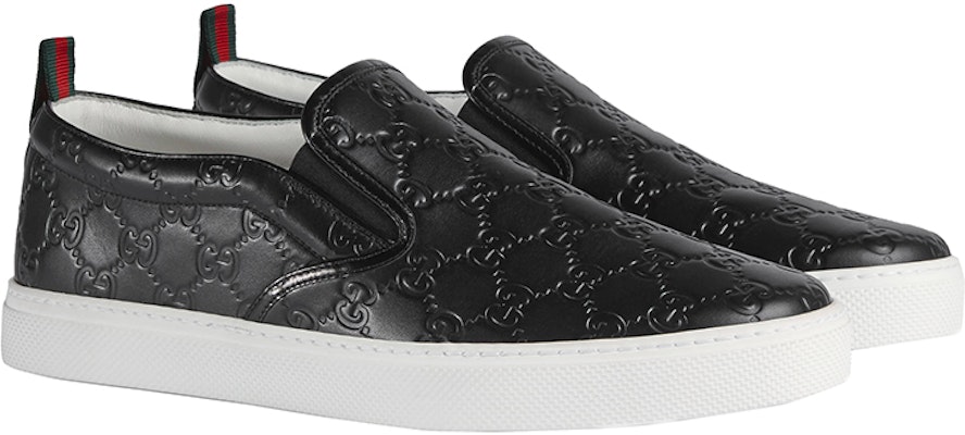 Gucci Signature Slip-On Sneaker 'Black' 407364-CWCE0-1174 Order Gucci Signature Slip-On Sneaker 'Black' 407364-CWCE0-1174