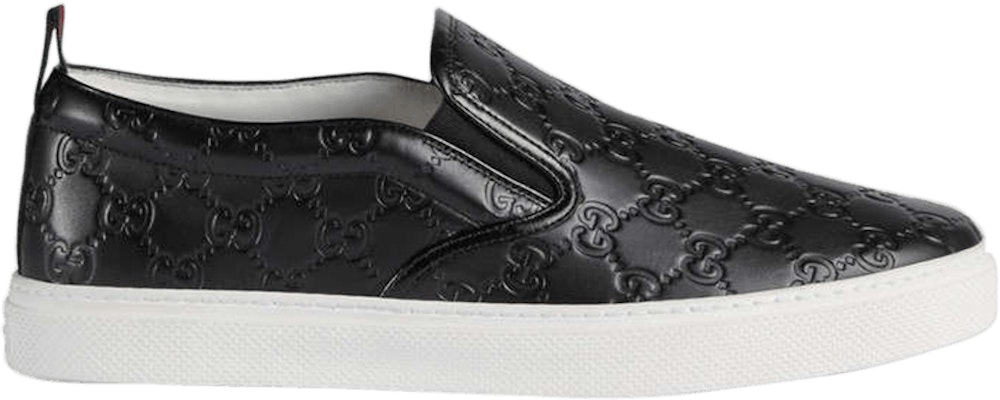 Buy Gucci Signature Slip On Sneaker Black 407364 CWCE0 1174 Novelship