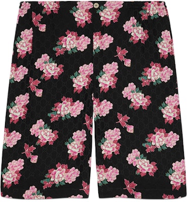 Shorts Casuales de Seda Gucci con Estampado de Peonía Multicolor 624399-ZAEP6-1187 Buy Shorts Casuales de Seda Gucci con Estampado de Peonía Multicolor 624399-ZAEP6-1187