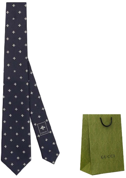 gucci-silk-tie-with-bee-pattern-456526-4-e002-4078