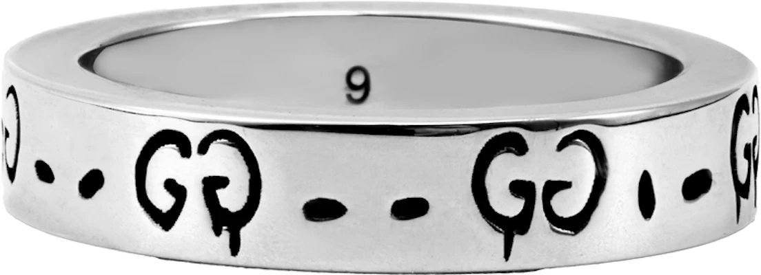 GUCCI Silver 0.4cm 925 Sterling Ring Unisex Couple Style. 477932-J8400-0701-2021 Buy GUCCI Silver 0.4cm 925 Sterling Ring Unisex Couple Style. 477932-J8400-0701-2021