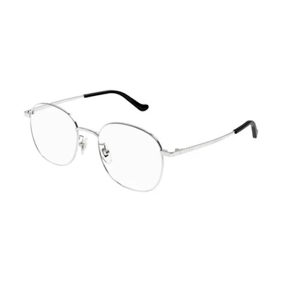 GUCCI Silver Irregular Acetate Optical Eyewear Frame for Men. GG1469OA002