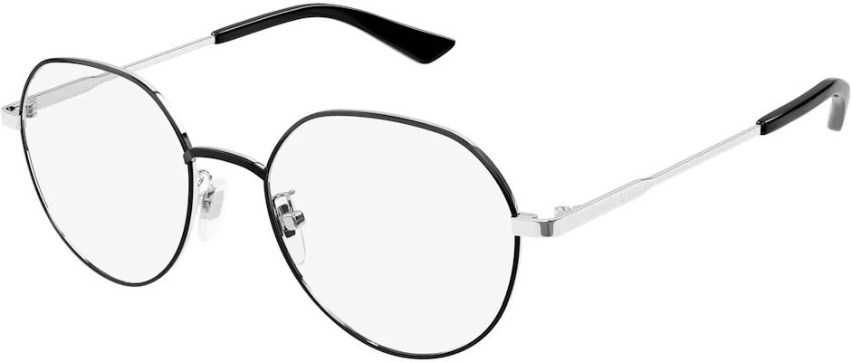 GUCCI Silver Oval Metal Optical Eyeglasses Unisex Elegant Minimalist Design GG1232OA-003 53 Order GUCCI Silver Oval Metal Optical Eyeglasses Unisex Elegant Minimalist Design GG1232OA-003 53