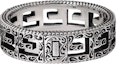 Buy GUCCI Silver Ring with Double G Hollow Design 576993-J8400-0811