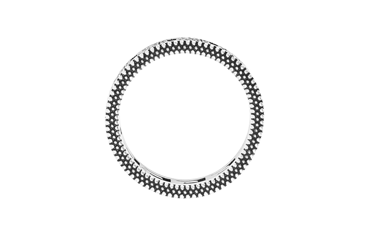 Details for GUCCI 雙G鏤空設計銀戒指 576993-J8400-0811