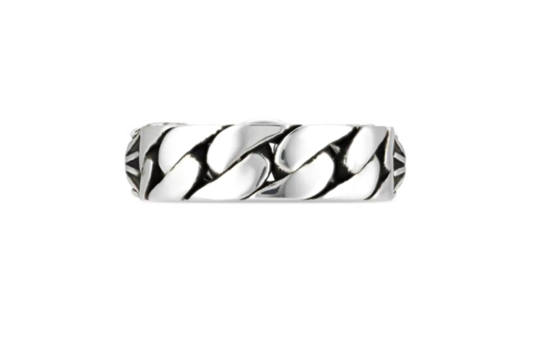 GUCCI Silver Tiger Head 925 Sterling Silver Unisex Couple Ring. 627282-J8400-0701 圖 5