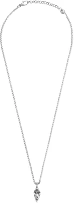 GUCCI Rantai Loket Kepala Serigala Perak 925 Sterling Silver untuk Lelaki. 524122-J8400-0811 Shop GUCCI Rantai Loket Kepala Serigala Perak 925 Sterling Silver untuk Lelaki. 524122-J8400-0811