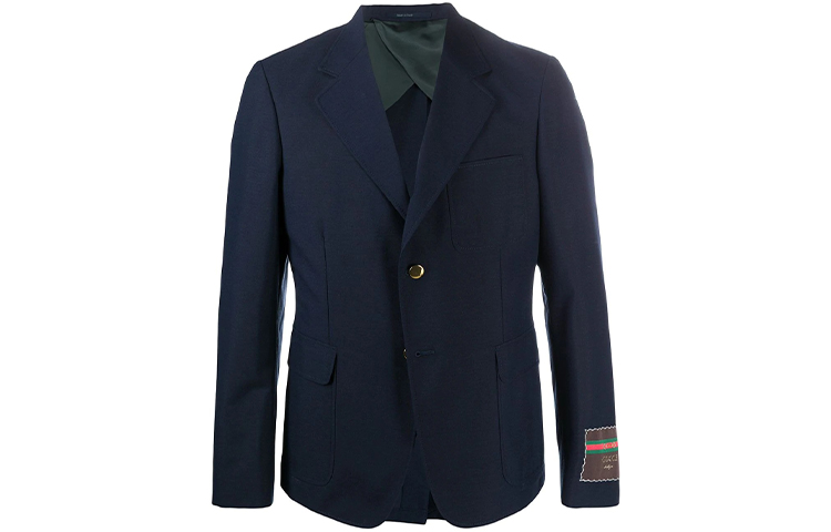 Gucci Single-Breasted Long Sleeve Blazer Jacket for Men 624472-ZAC3K-4240