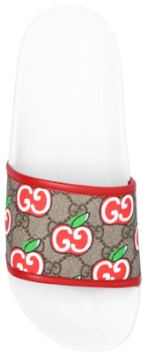 グッチ スライド 'アップル ロゴ' 627818-2BQ20-8470 627818-2BQ20-8470 Lookbook グッチ スライド 'アップル ロゴ' 627818-2BQ20-8470 627818-2BQ20-8470