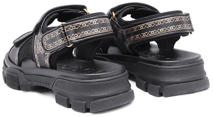 Gucci Selipar 'Black Print' 546060-DIR30-1072 Purchase Gucci Selipar 'Black Print' 546060-DIR30-1072