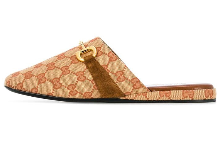 Buy 구찌 브라운 슬라이드 (Gucci Brown Slide) 604076-KY960-8371