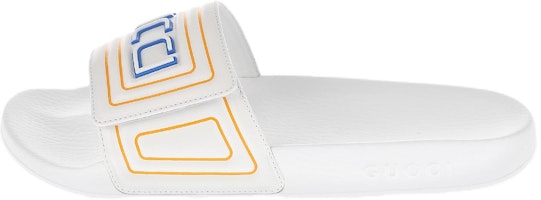 Gucci Slide 'Gucci Logo - White' 575072-DIR00-9014 Gucci Slide 'Gucci Logo - White' 575072-DIR00-9014