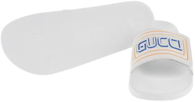 Purchase GUCCI 古馳 logo休閒時尚拖鞋 白色
