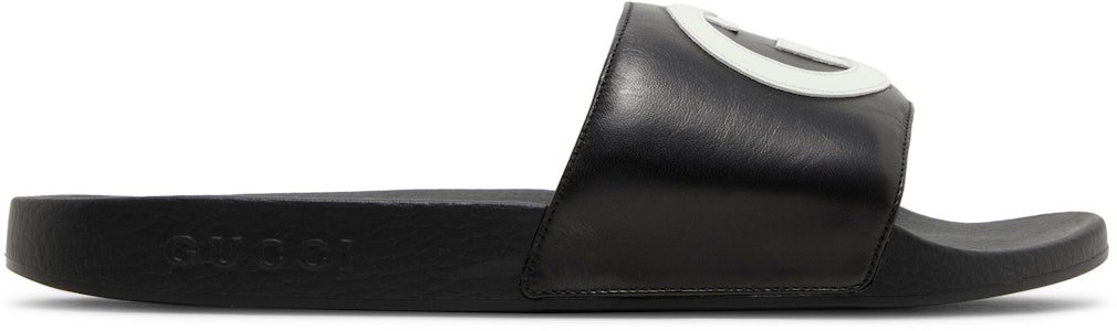 GUCCI古馳 互扣式雙G 時尚涼拖 男款 黑色 Buy GUCCI古馳 互扣式雙G 時尚涼拖 男款 黑色