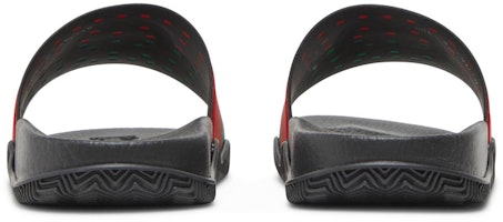 Selipar Gucci 'Interlocking G - Hitam Merah Hijau' 655265-JFA00-8815 Details for Selipar Gucci 'Interlocking G - Hitam Merah Hijau' 655265-JFA00-8815