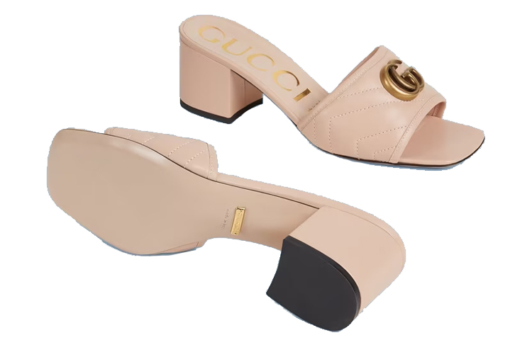 Gucci Slide 'Pink Double G' 圖 4