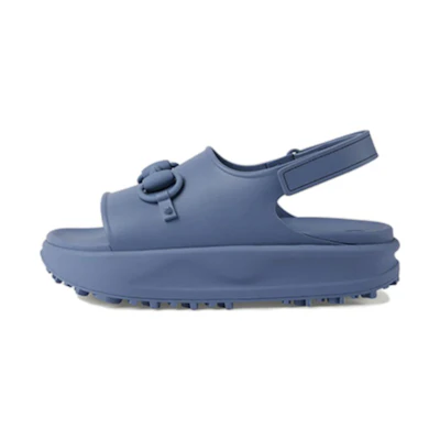 Gucci Horsebit Flatform Sandal 'Blue'
