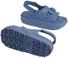 구찌 인터로킹 G 플랫폼 샌들 블루 747752-JAAC9-4246 Details for 구찌 인터로킹 G 플랫폼 샌들 블루 747752-JAAC9-4246