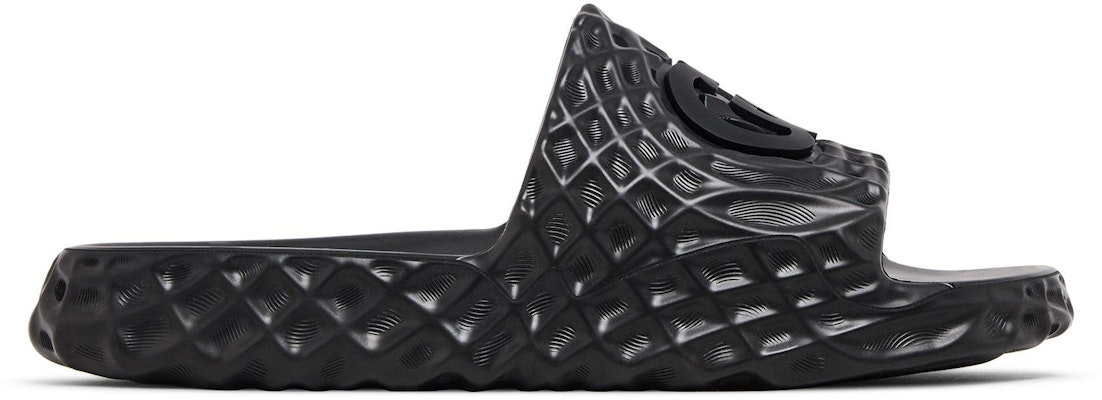 Gucci Slide Sandal 'Interlocking G - Black Water Ripples' 770801-J8710-1000 Buy Gucci Slide Sandal 'Interlocking G - Black Water Ripples' 770801-J8710-1000