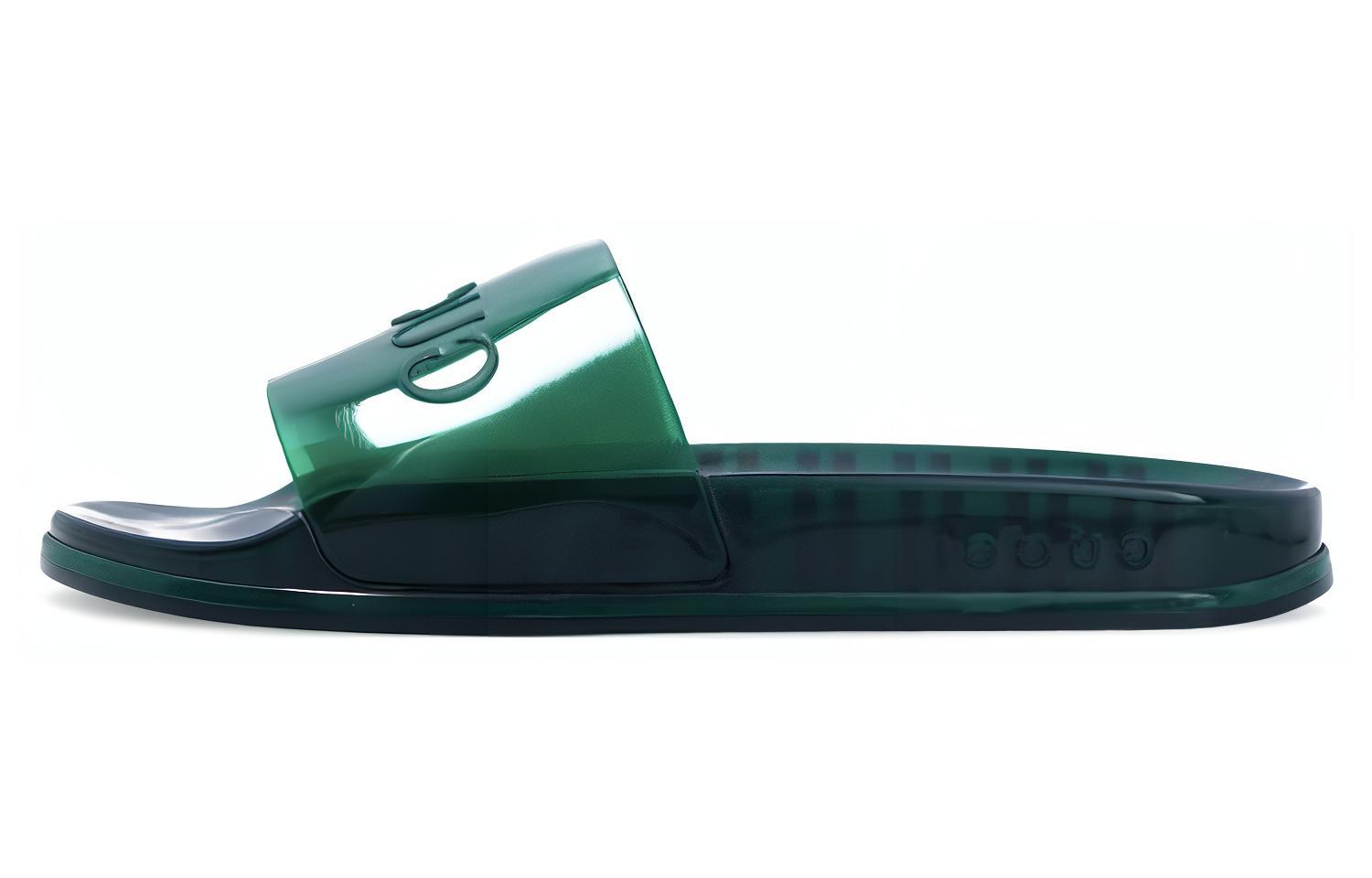 Gucci Slide Sandal 'Transparent Green' 674163-J8700-8727