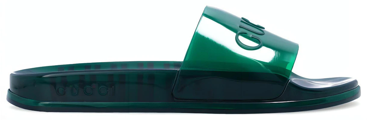 Gucci Slide Sandale ''Transparent Grün'' 674163-J8700-8727 Order Gucci Slide Sandale ''Transparent Grün'' 674163-J8700-8727