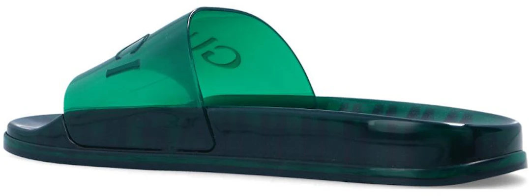 Gucci Slide Sandale ''Transparent Grün'' 674163-J8700-8727 Lookbook Gucci Slide Sandale ''Transparent Grün'' 674163-J8700-8727