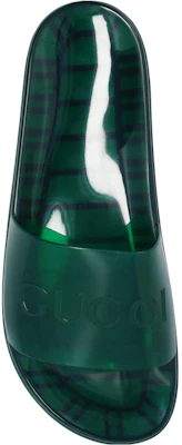 Gucci Slide Sandale ''Transparent Grün'' 674163-J8700-8727 Purchase Gucci Slide Sandale ''Transparent Grün'' 674163-J8700-8727