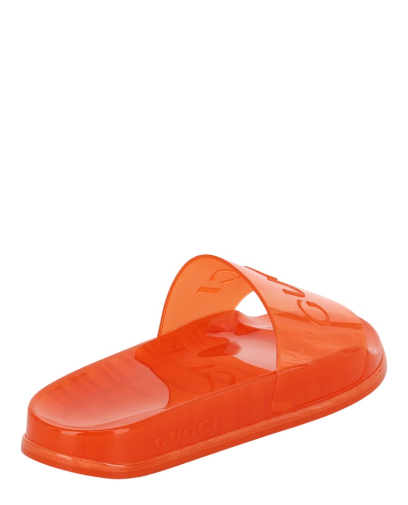 Lookbook GUCCI古馳 舒適百搭 時尚涼拖 男款 橙色