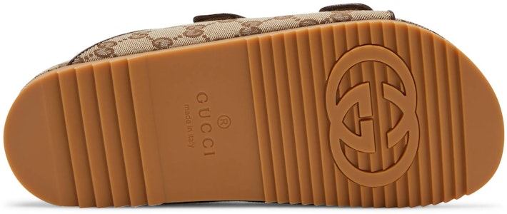 Gucci 人字拖凉鞋 '米色印花' 658020-2HK60-9791 Shop Gucci 人字拖凉鞋 '米色印花' 658020-2HK60-9791