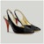 Gucci Slingback Pump 'Hitam Pleats' 740058AAB161289