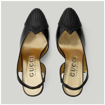 Gucci Bailarina 'Pliegues Negros' 740058AAB161289 Lookbook Gucci Bailarina 'Pliegues Negros' 740058AAB161289