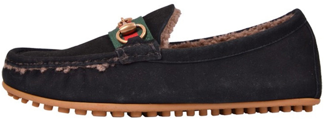 Gucci Slip-On 'Black Velvet' 497114-BND10-1091 Buy Gucci Slip-On 'Black Velvet' 497114-BND10-1091