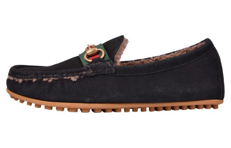 Gucci Slip-On 'Black Velvet' 497114-BND10-1091