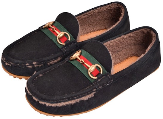 Gucci Zapatillas Sin Cordones 'Terciopelo Negro' 497114-BND10-1091 Lookbook Gucci Zapatillas Sin Cordones 'Terciopelo Negro' 497114-BND10-1091