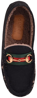 Gucci Slip-On 'Black Velvet' 497114-BND10-1091 Shop Gucci Slip-On 'Black Velvet' 497114-BND10-1091