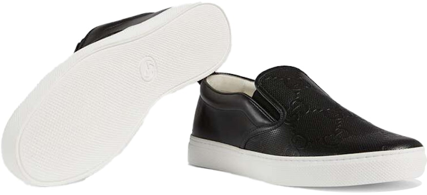 Gucci Slip-On 'GG Grabado - Negro' 407364-1XK20-1000 Purchase Gucci Slip-On 'GG Grabado - Negro' 407364-1XK20-1000
