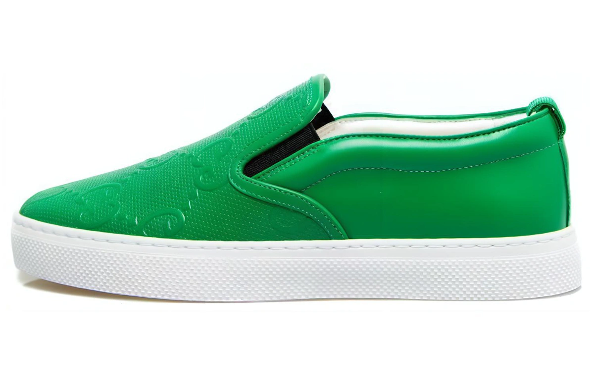 Gucci Slip-On 'GG Embossed - Green'