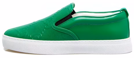 Gucci Slip-On 'GG Embossed - Green' 407364-1XK20-3776 Gucci Slip-On 'GG Embossed - Green' 407364-1XK20-3776