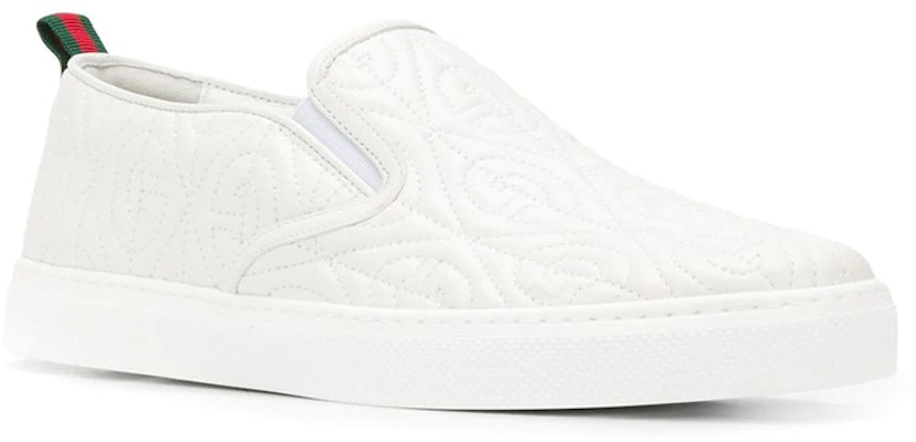 Gucci Slip-On 'Rhombus - White' 598868-0R0B0-9062 Lookbook Gucci Slip-On 'Rhombus - White' 598868-0R0B0-9062