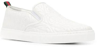 Lookbook Gucci Slip-On 'Rhombus - Putih' 598868-0R0B0-9062