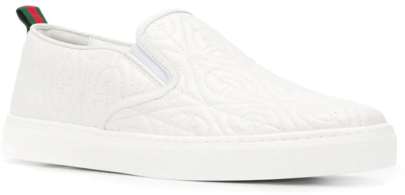 グッチ スリップオン '菱形 - ホワイト' 598868-0R0B0-9062 598868-0R0B0-9062 Lookbook グッチ スリップオン '菱形 - ホワイト' 598868-0R0B0-9062 598868-0R0B0-9062