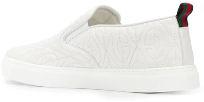 Shop Gucci Slip-On 'Rhombus - Putih' 598868-0R0B0-9062