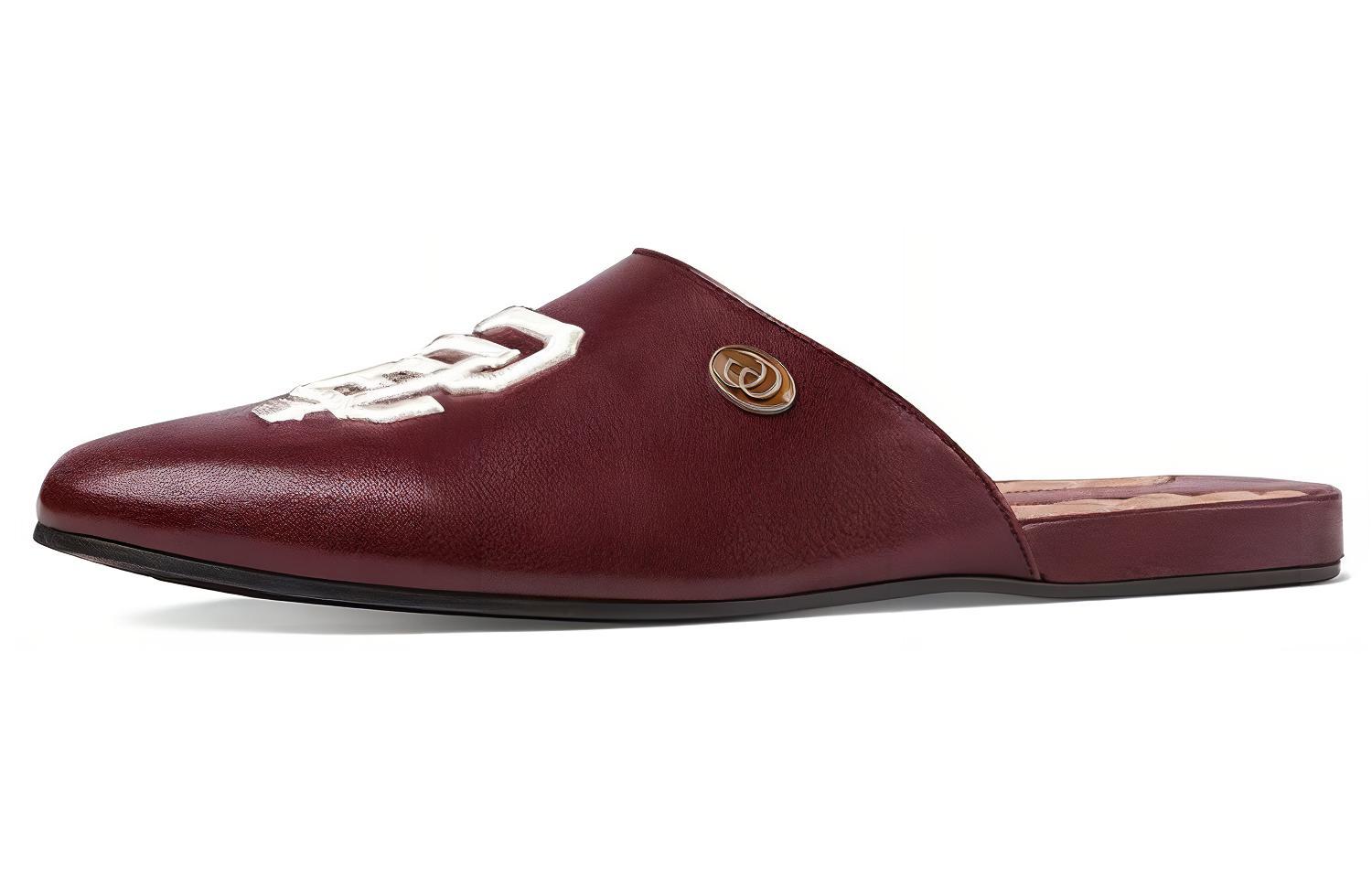 Gucci Slip-On Flat 'Burgundy' 540586-DLC00-6146