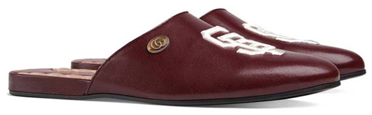 Gucci Slip-On Flat 'Burgundy' 540586-DLC00-6146 Order Gucci Slip-On Flat 'Burgundy' 540586-DLC00-6146