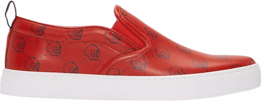 Gucci Slip-On Ghost Skull 'Red' 407364-DW410-8990 Gucci Slip-On Ghost Skull 'Red' 407364-DW410-8990